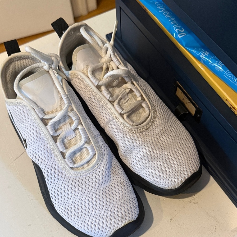 Nike White Mesh Sneakers
